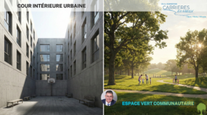 Carrières sur Seine centre aéré cerné par le béton