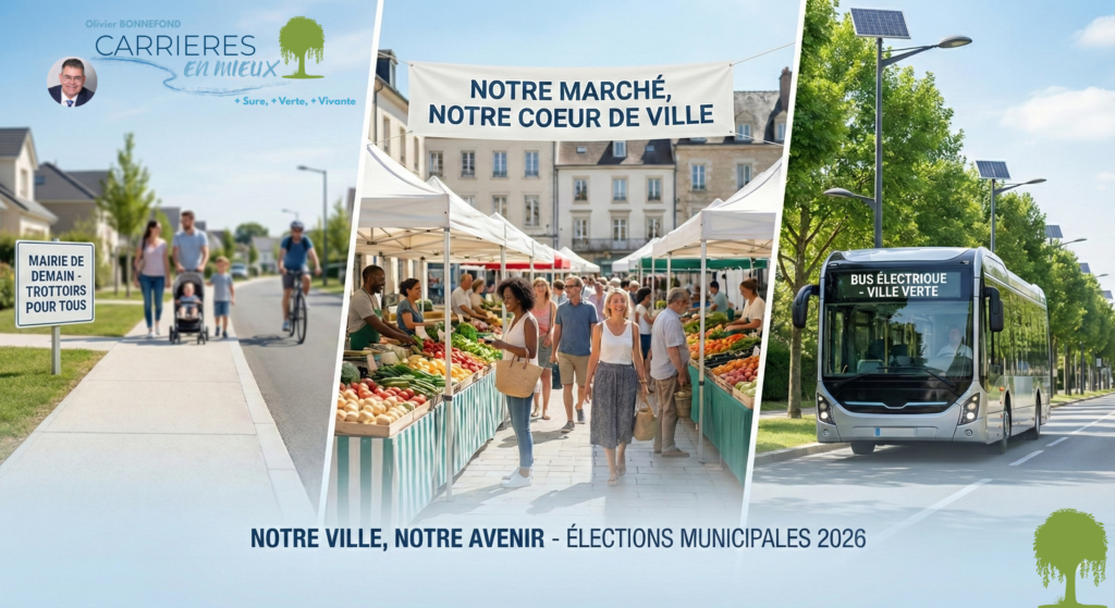Carrières sur seine projets municipales