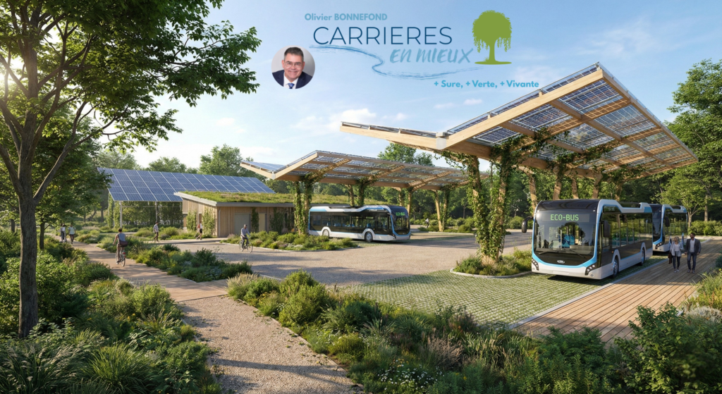 Faisons une opportunité des problèmes de transports à carrières sur seine