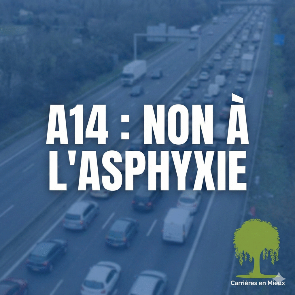 le projet de demi-échangeur de l’autoroute A14