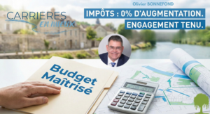 Pas de hausse d&rsquo;impôts à Carrières sur seine